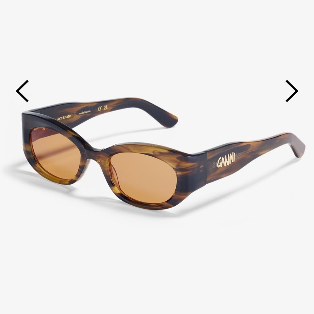 Ganni Acetate sunglasses, like new